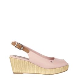 Tommy Hilfiger Iconic Elba Slingback Wedges soothing pink