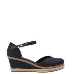 Tommy Hilfiger closed toe Essential wedges blue